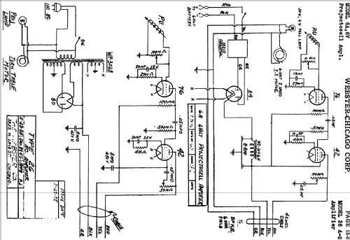 Projectosell Amplifier 6-V; Webster Co., The, (ID = 724274) R-Player