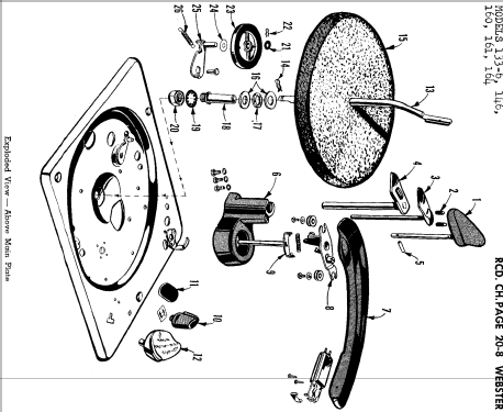 Record Changer 133-6 ; Webster Co., The, (ID = 728743) R-Player