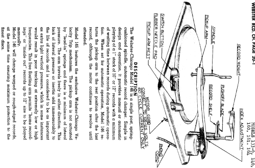 Record Changer 146 ; Webster Co., The, (ID = 728725) Ton-Bild