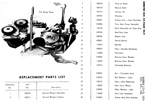 Record Changer 146 ; Webster Co., The, (ID = 728734) R-Player