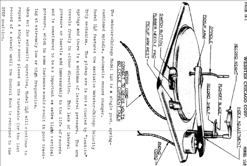 Record Changer 148 ; Webster Co., The, (ID = 728131) Reg-Riprod