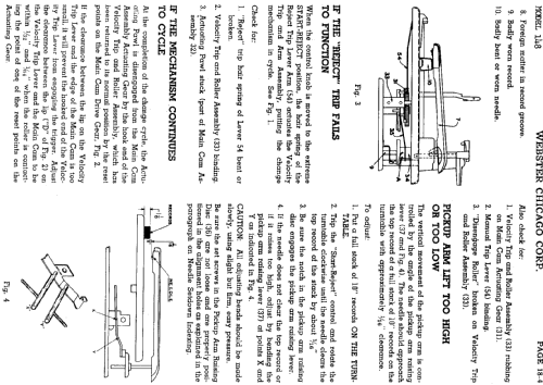 Record Changer 148 ; Webster Co., The, (ID = 728134) Ton-Bild