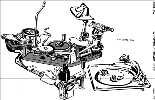 Record Changer 156 ; Webster Co., The, (ID = 728149) Reg-Riprod