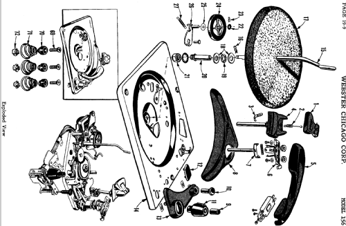 Record Changer 156 ; Webster Co., The, (ID = 728150) Sonido-V