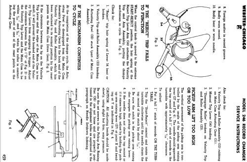 Record Changer 246 ; Webster Co., The, (ID = 1194680) Ton-Bild