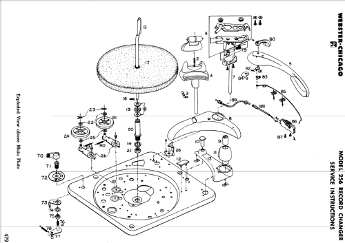 Record Changer 256 ; Webster Co., The, (ID = 1194707) Sonido-V