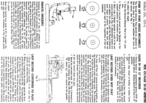 Record Changer 256-1 ; Webster Co., The, (ID = 728681) Reg-Riprod