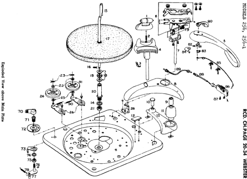 Record Changer 256 ; Webster Co., The, (ID = 728667) Sonido-V