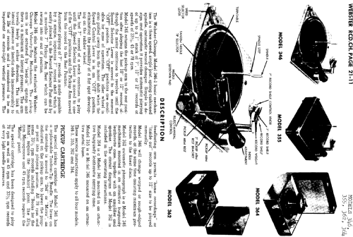 Record Changer 355 Ch= 346-1; Webster Co., The, (ID = 730662) Enrég.-R