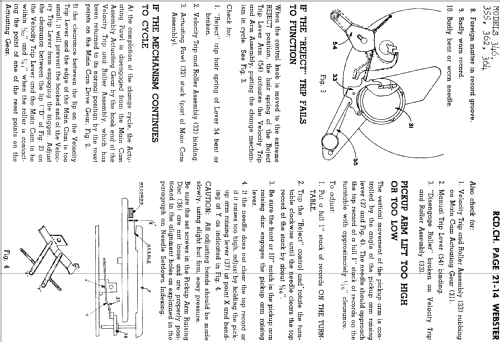 Record Changer 355 Ch= 346-1; Webster Co., The, (ID = 730665) Sonido-V