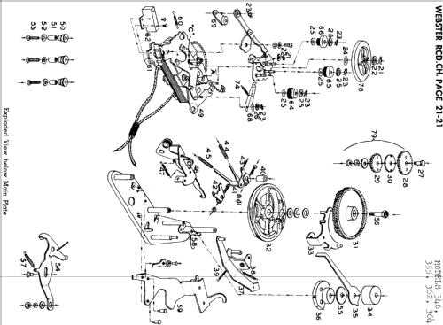 Record Changer 355 Ch= 346-1; Webster Co., The, (ID = 730671) Ton-Bild