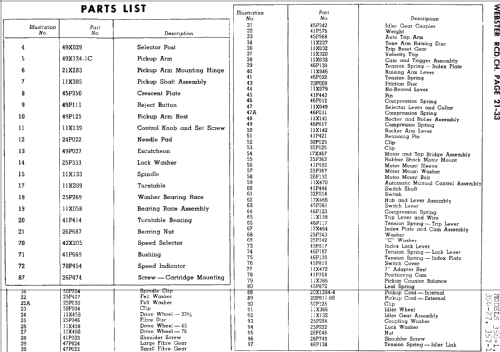 Record Changer Chassis 356-27 ; Webster Co., The, (ID = 731229) R-Player