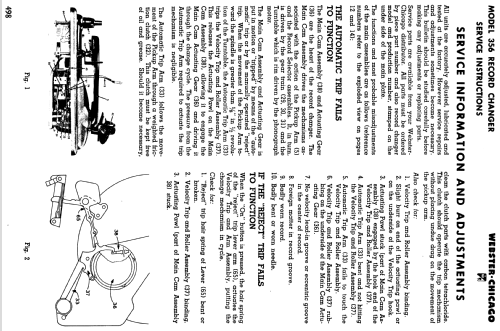 Record Changer 357-1 Ch= 356-1; Webster Co., The, (ID = 1195099) Reg-Riprod