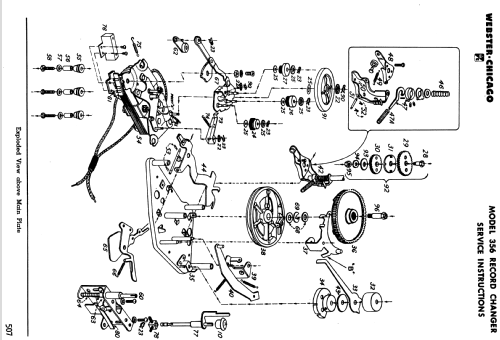 Record Changer 357-1 Ch= 356-1; Webster Co., The, (ID = 1195108) R-Player