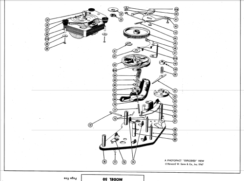 Record Changer Chassis 50 ; Webster Co., The, (ID = 571019) Ton-Bild