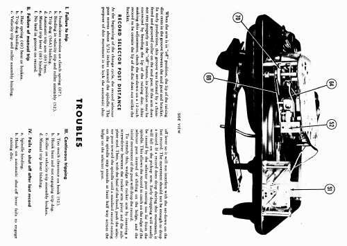 Record Changer Chassis 56 ; Webster Co., The, (ID = 828630) Sonido-V