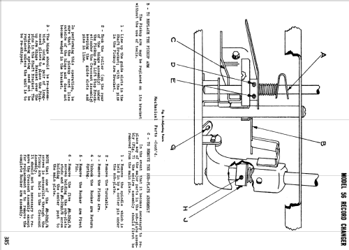 Record Changer Chassis 56 ; Webster Co., The, (ID = 1194273) Sonido-V