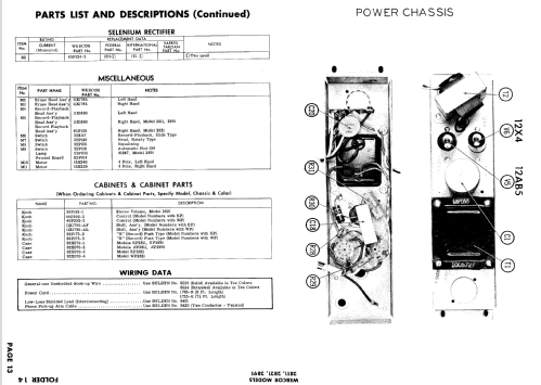 Webcor 2811 ; Webster Co., The, (ID = 781475) Sonido-V