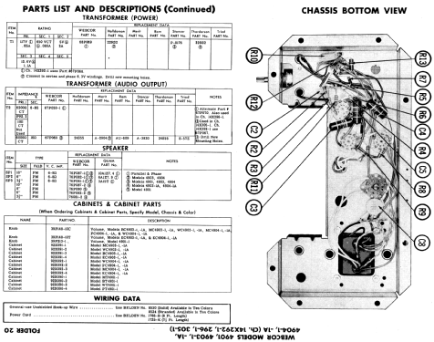 Webcor WC4904-1A Ch= 14X305-1; Webster Co., The, (ID = 549596) Ampl/Mixer