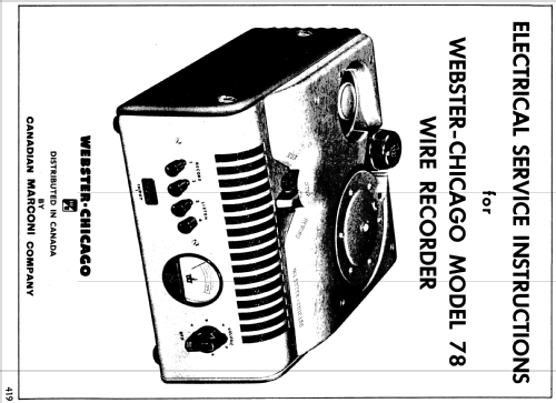 Wire Recorder 178; Webster Co., The, (ID = 1193926) R-Player
