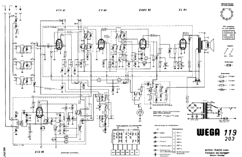 203-A8; Wega, (ID = 1441689) Radio