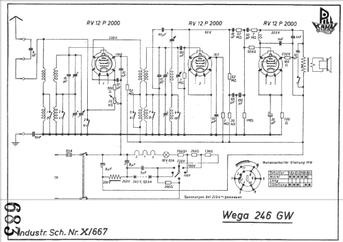 246GW; Wega, (ID = 457084) Radio