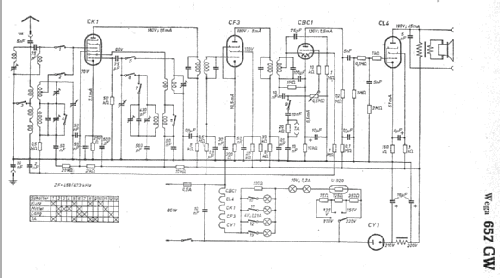 657GW; Wega, (ID = 8226) Radio