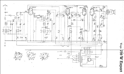 759W Export; Wega, (ID = 8231) Radio