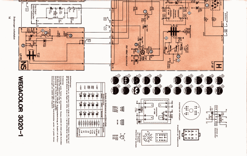 Color 3020-1 ; Wega, (ID = 2418376) Television