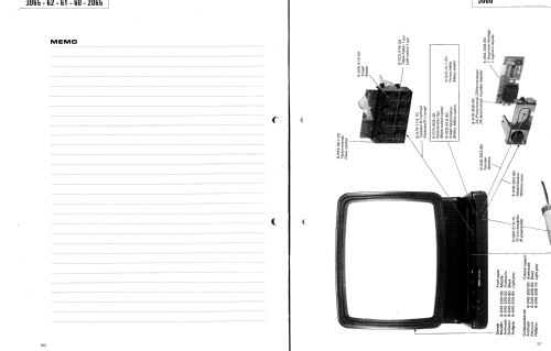 Color 3061; Wega, (ID = 1859744) Television