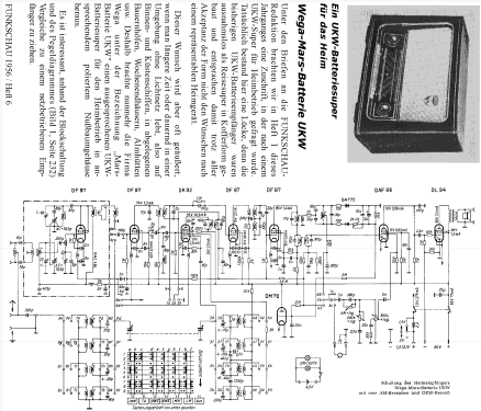 Mars B UKW 1092; Wega, (ID = 1037209) Radio