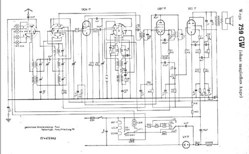 759GW; Wega, (ID = 8229) Radio