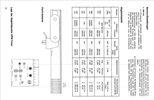 Racksystem 500; Wega, (ID = 2082591) Radio