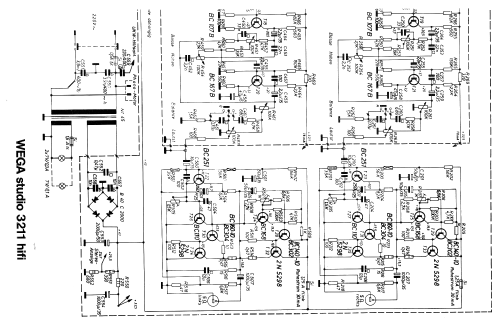 studio 3211 hifi; Wega, (ID = 291532) Radio