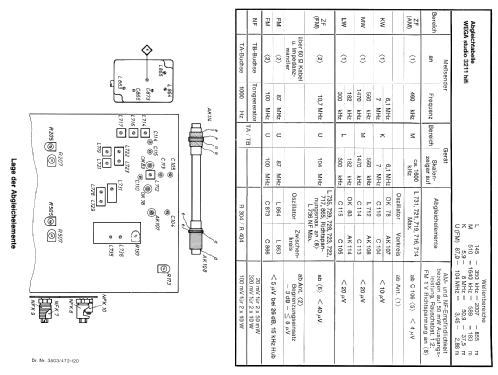 studio 3211 hifi; Wega, (ID = 291534) Radio