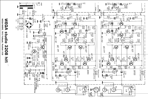 Studio HiFi 3208; Wega, (ID = 2036166) Radio