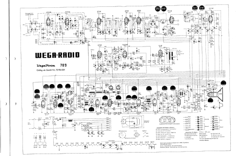 Vision 709; Wega, (ID = 1859215) Televisore