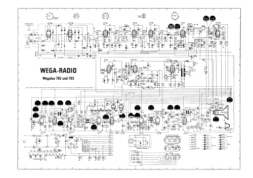 Wegalux 703; Wega, (ID = 2417156) Televisión