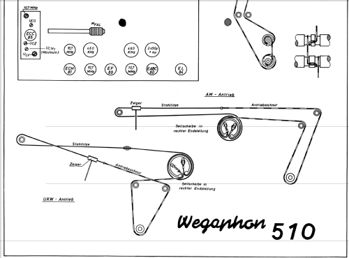 Wegaphon 510; Wega, (ID = 1814737) Radio