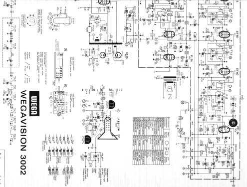 Wegavision 3002; Wega, (ID = 1256621) Televisión