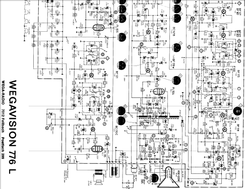 Wegavision 776L; Wega, (ID = 372270) Television