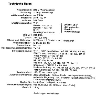 Wegavision 776L; Wega, (ID = 372285) Télévision
