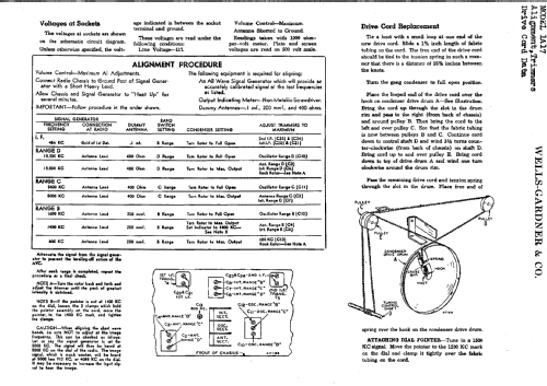 1A17; Wells-Gardner & Co.; (ID = 669163) Radio