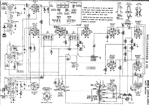 1A63-3; Wells-Gardner & Co.; (ID = 669420) Radio