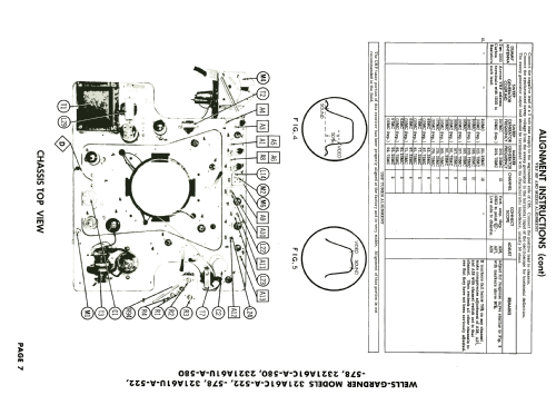 2321A61C - A - 580 ; Wells-Gardner & Co.; (ID = 2035984) Télévision