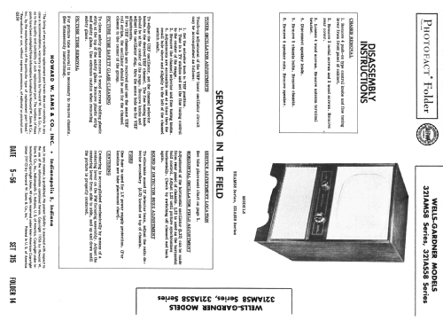 321AM58 Series ; Wells-Gardner & Co.; (ID = 2198271) Televisión