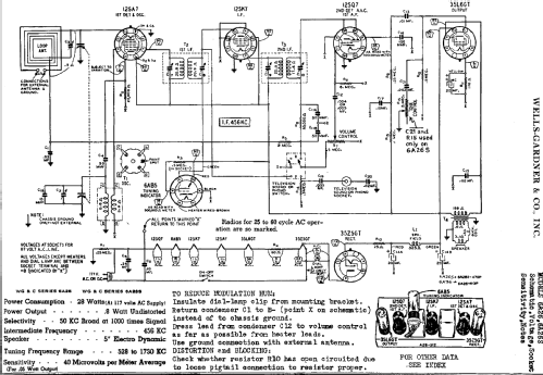 5A26; Wells-Gardner & Co.; (ID = 669167) Radio