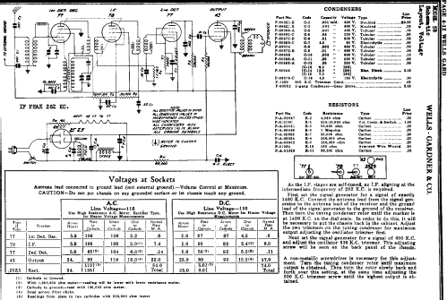 5B; Wells-Gardner & Co.; (ID = 655396) Radio