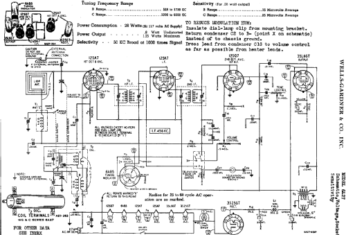 6A27; Wells-Gardner & Co.; (ID = 669544) Radio