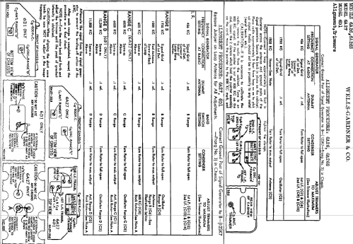 6A27; Wells-Gardner & Co.; (ID = 669547) Radio